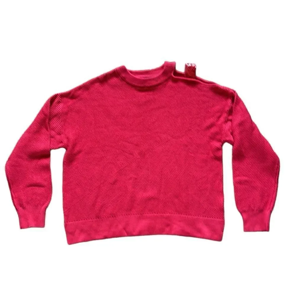 NEW DKNY Red Sweater